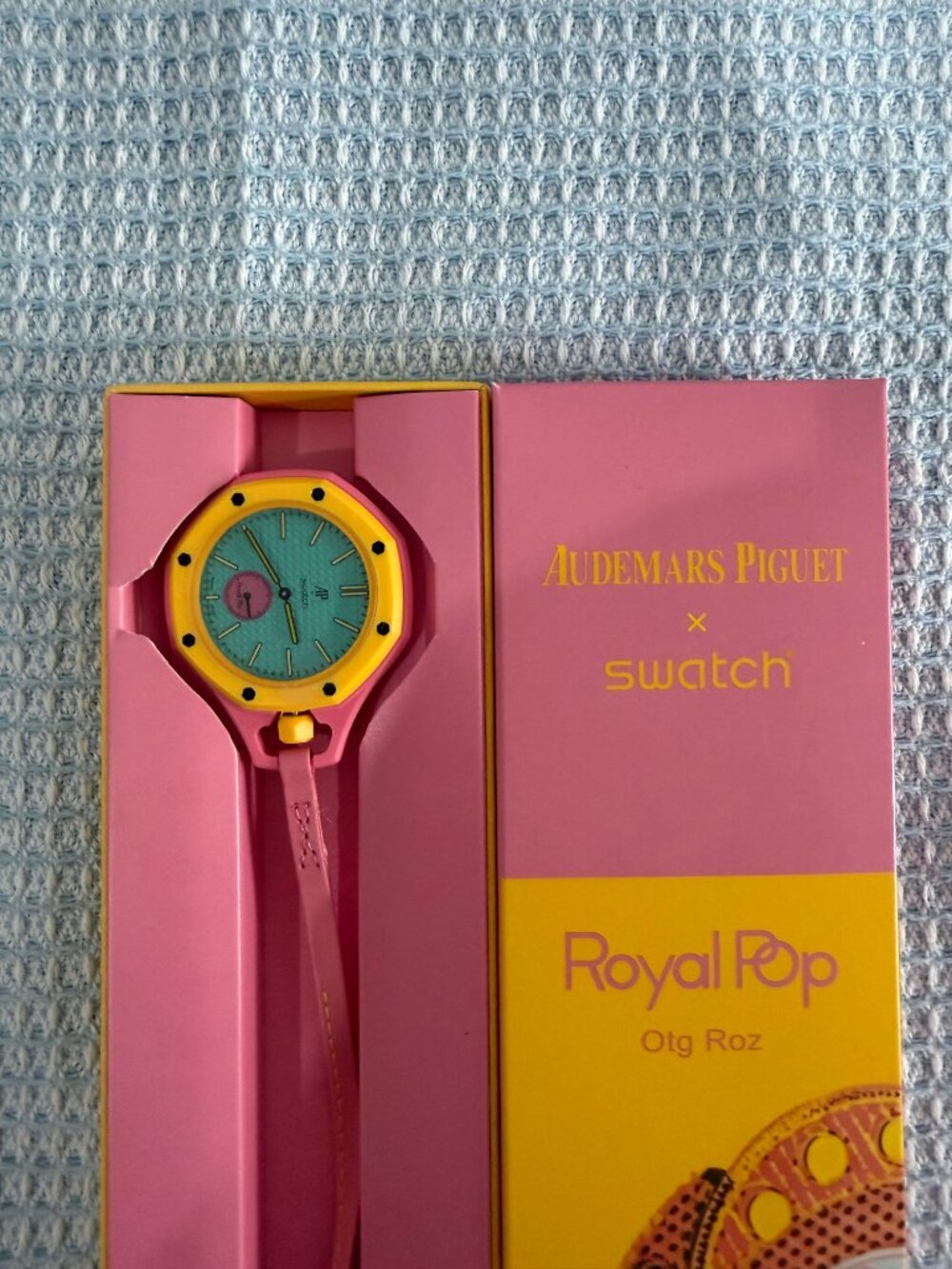 Swatch x AP Royal POP Collaboration Pocket Watch